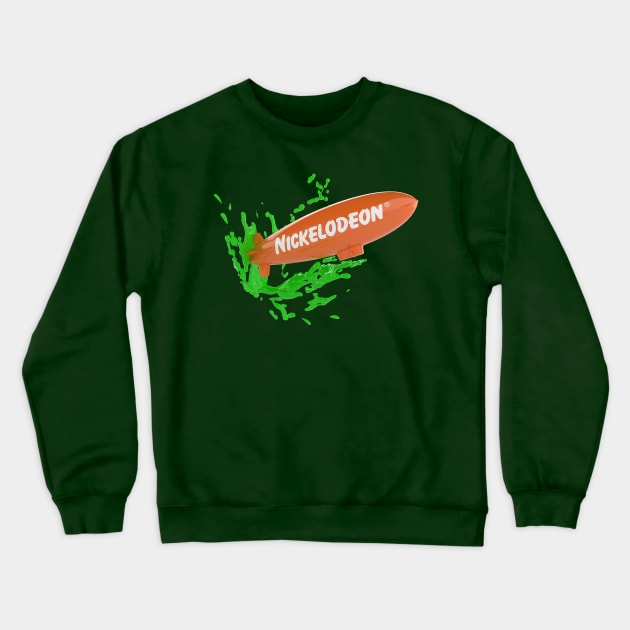 Nickelodeon Blimp Crewneck Sweatshirt by m31media